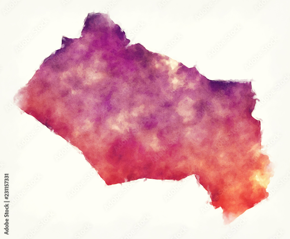 Kyzylorda region map of Kazakhstan in front of a white background Kyzylorda region map of Kazakhstan in front of a white background