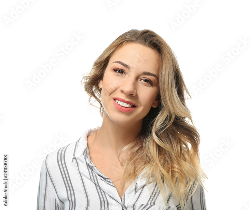 Portrait of beautiful young...