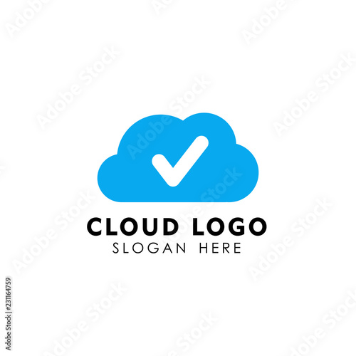 cloud tech icon design. cloud vector element. complete icon design