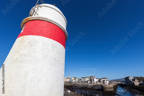 Lighthouse in Castletown, Isle of Man photo