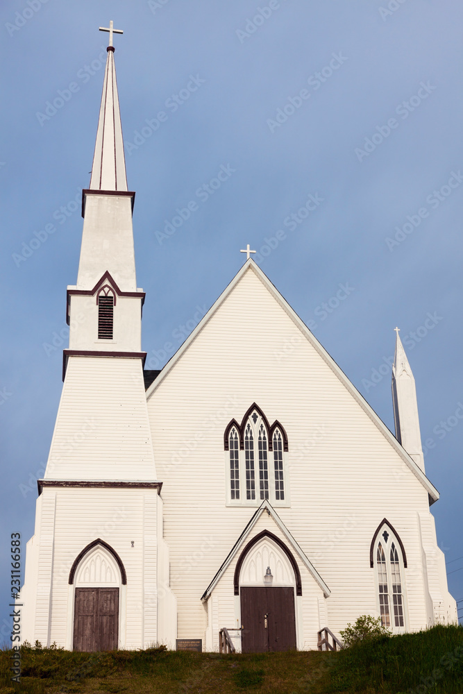 Fototapeta premium Saints Peter and Paul Roman Catholic Church in King's Cove