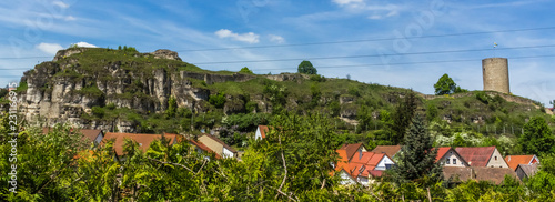 Beautiful view near Hohenfels-Bavaria-Germany photo