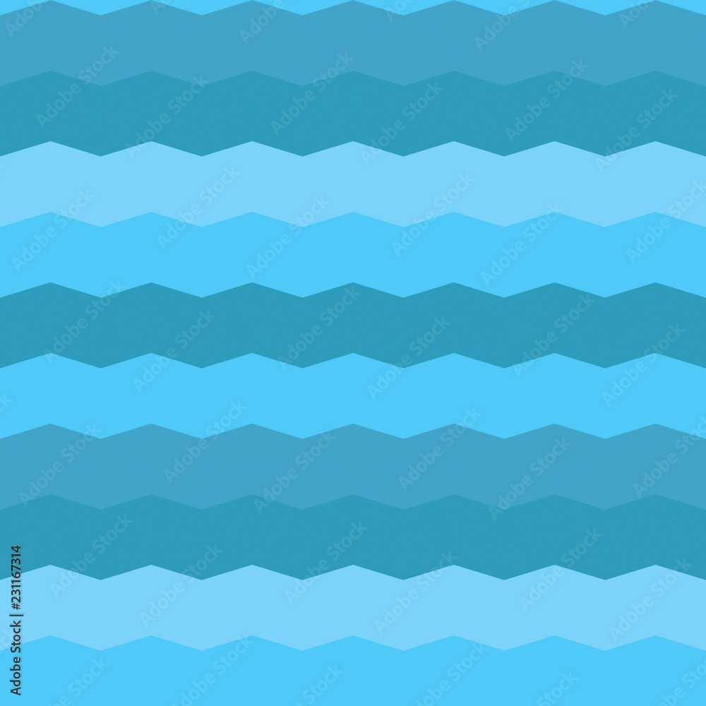 Seamless striped pattern; background curved strips