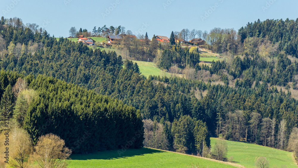Beautiful view near Kirchaitnach-Bavaria-Germany