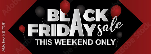 Black friday banner design ...