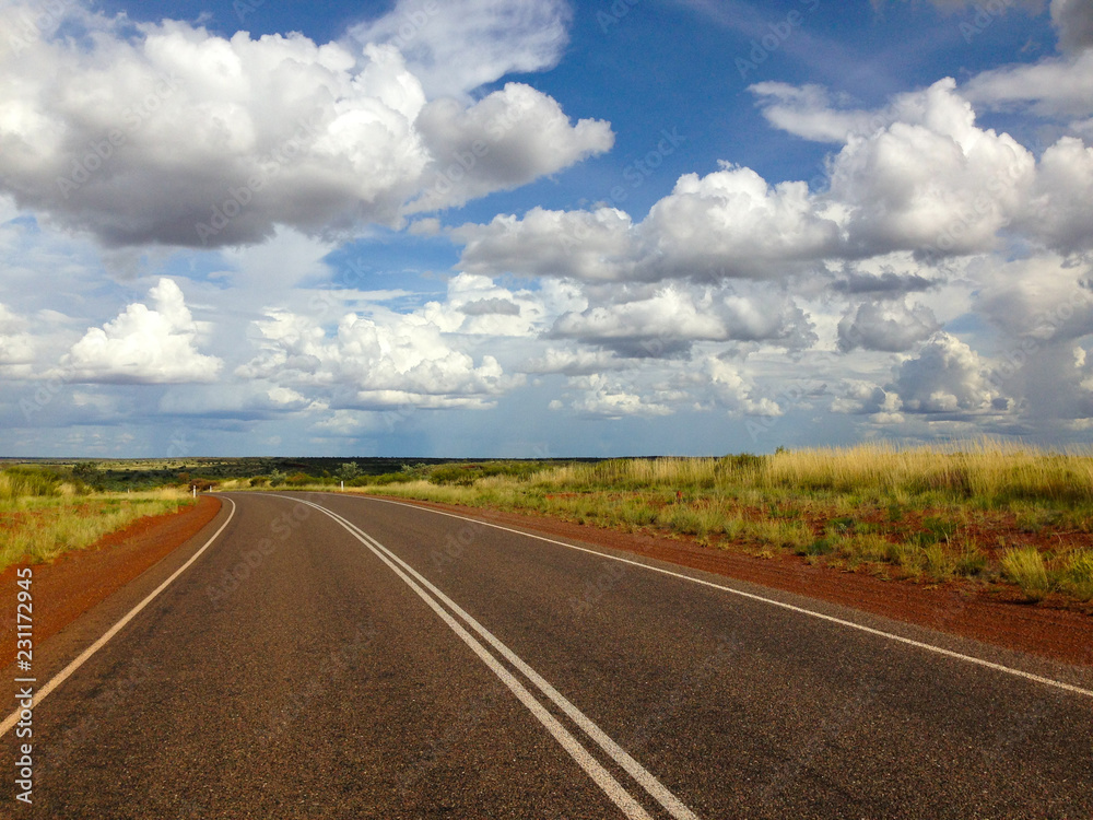  Desert highway, outback Australia