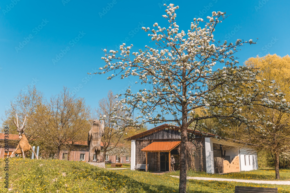 Beautiful view near Moos-Bavaria-Germany