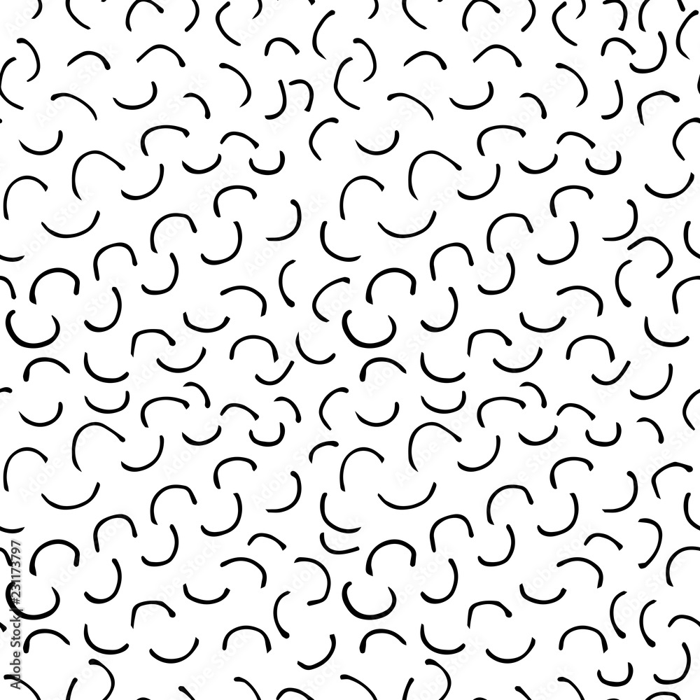 Black abstract texture with dashes or ink blobs. Paint ticks hand drawn background. Pencil, pen, marker ink pattern. Simple angle geometric shapes. Poster or wallpaper design. Vector illustration Black abstract texture with dashes or ink blobs. Paint ticks hand drawn background. Pencil, pen, marker ink pattern. Simple angle geometric shapes. Poster or wallpaper design. Vector illustration