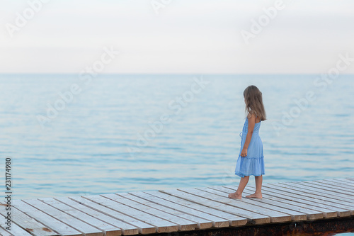 girl on the pier