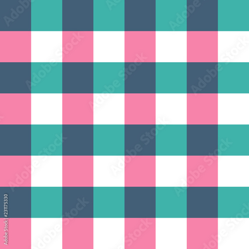 Checkered seamless pattern.Abstract geometric background. Vector illustration. 