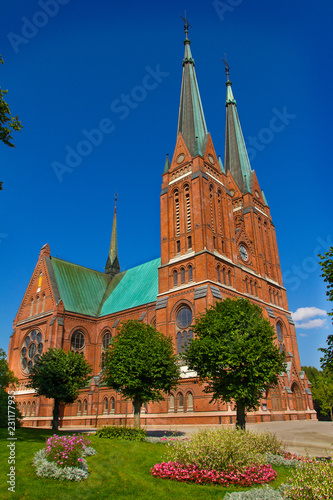 Skien Church is a Neo-Gothic church from 1894, located in Skien, Telemark, Norway