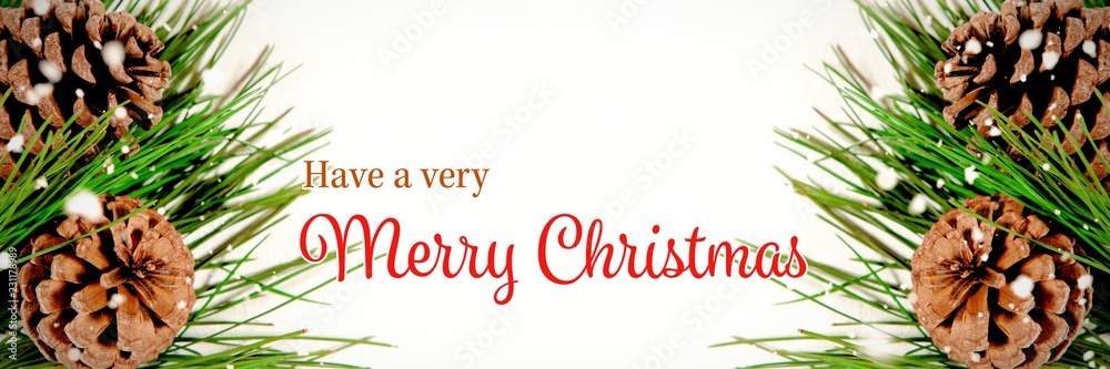 Composite image of christmas card Composite image of christmas card