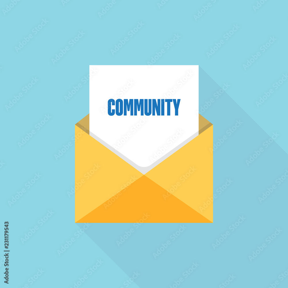COMMUNITY LETTER MESSAGE