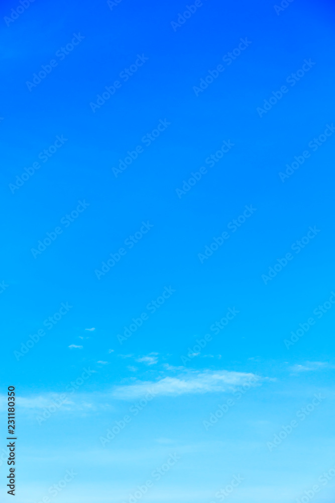 Blue sky background and white clouds soft focus, and copy space Blue sky background and white clouds soft focus, and copy space