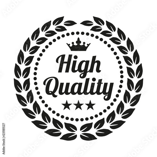 High quality laurel wreath.