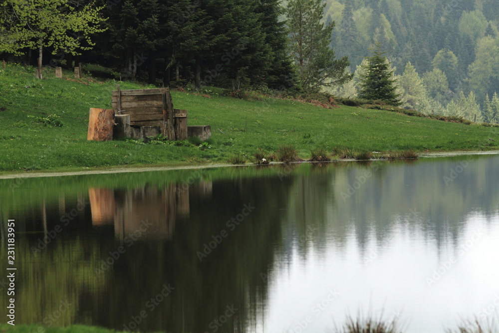 Fototapeta premium plateau