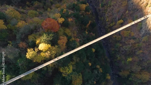 Aerial 4K - Ponte nel Cielo - Valtartano - Valtellina (IT)  photo