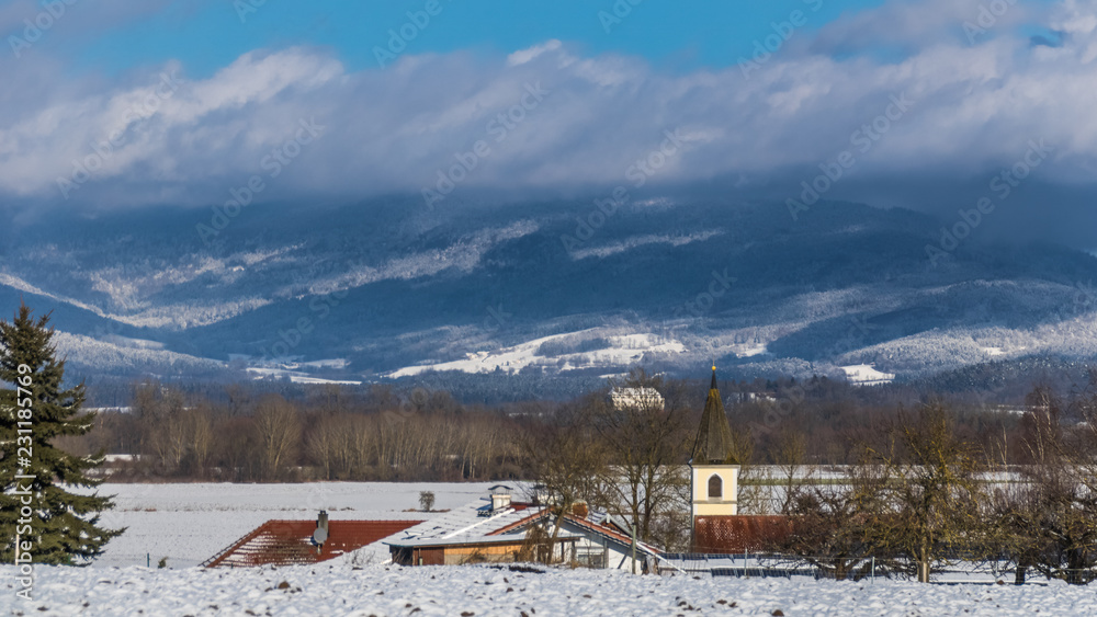 Beautiful view near Stephansposching-Bavaria-Germany Beautiful view near Stephansposching-Bavaria-Germany