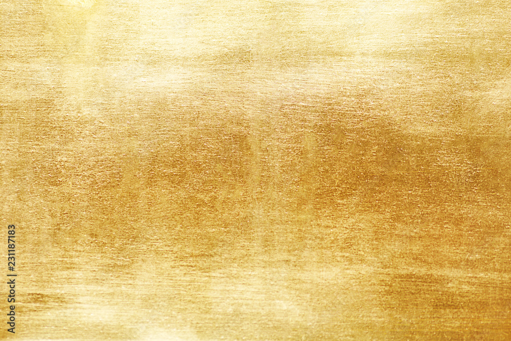 Fototapeta premium Gold abstract background or texture and gradients shadow