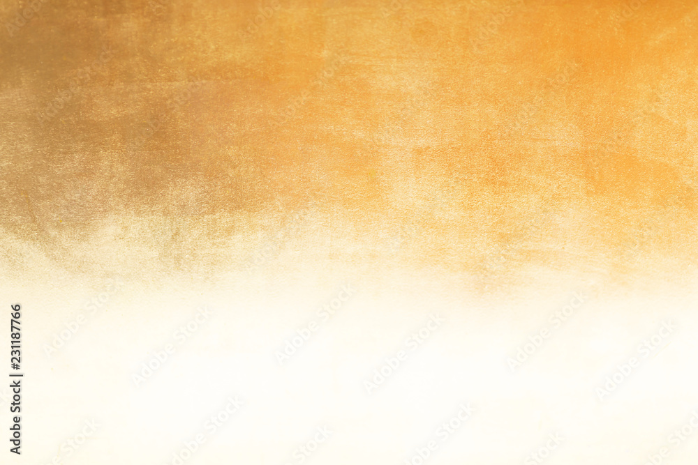 Naklejka premium Gold abstract background or texture and gradients shadow