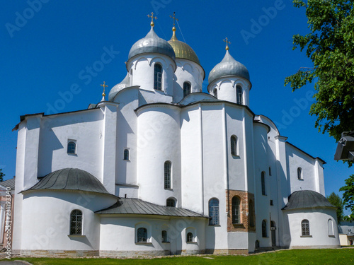 Veliky Novgorod. St. Sophia Cathedral in the Novgorod Kremlin