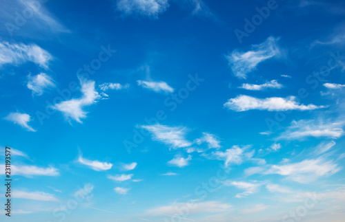 blue sky background with white clouds