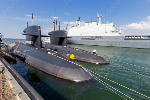 Military navy submarine photo