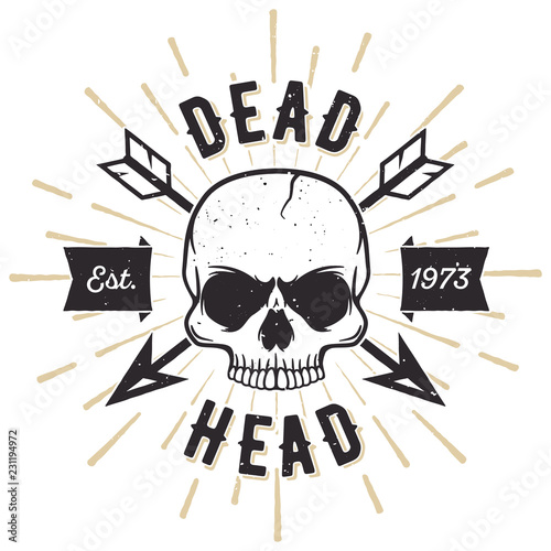 Dead Head - Tee Design For Printing