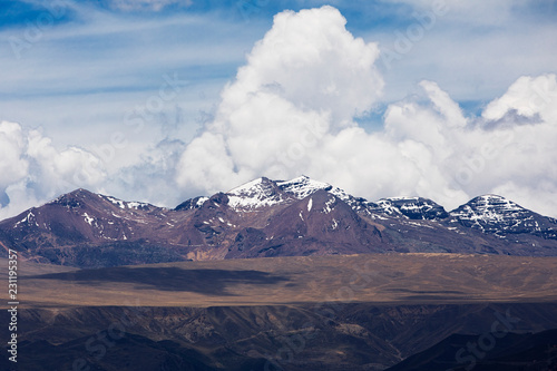 Mountain in Bolivia near La Paz