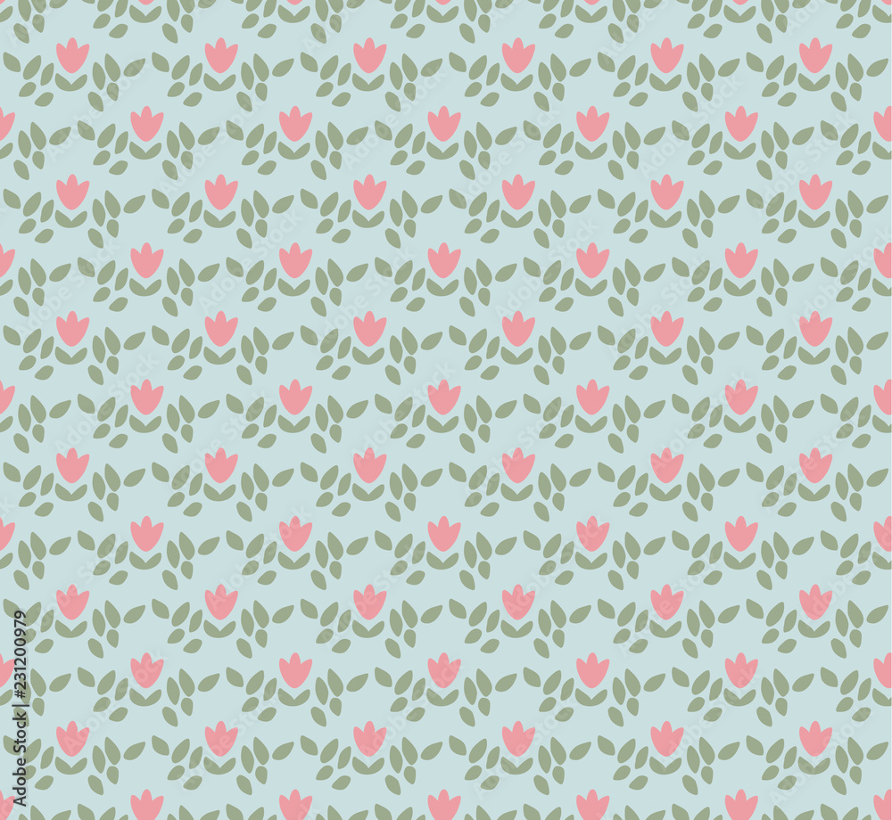 seamless floral with small flowers pattern. seamless floral with small flowers pattern.