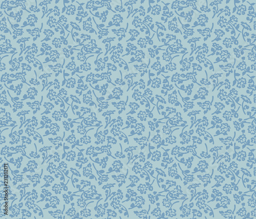 Seamless floral pattern in vector.