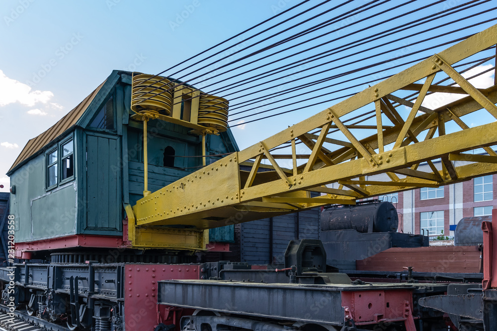 old repair railway equipment