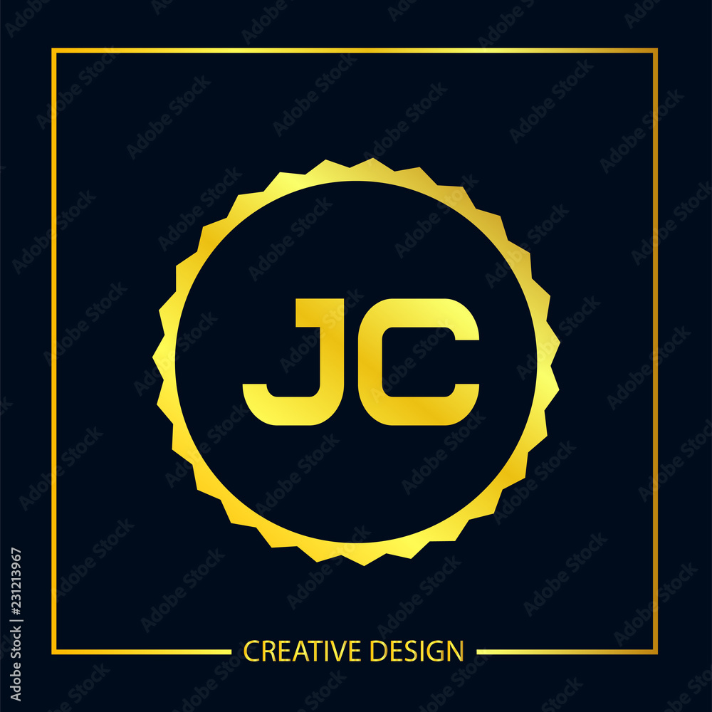Initial Letter JC Logo Template Design Vector Illustration Initial Letter JC Logo Template Design Vector Illustration