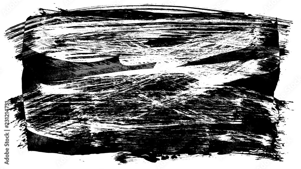 Brush stroke and texture. Smear brush on a white background. Brush stroke and texture. Smear brush on a white background.