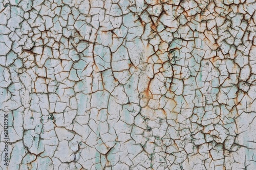 Metal texture with scratches and cracks