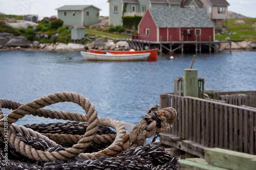 Wallpaper Mural Fishing Village Torontodigital.ca
