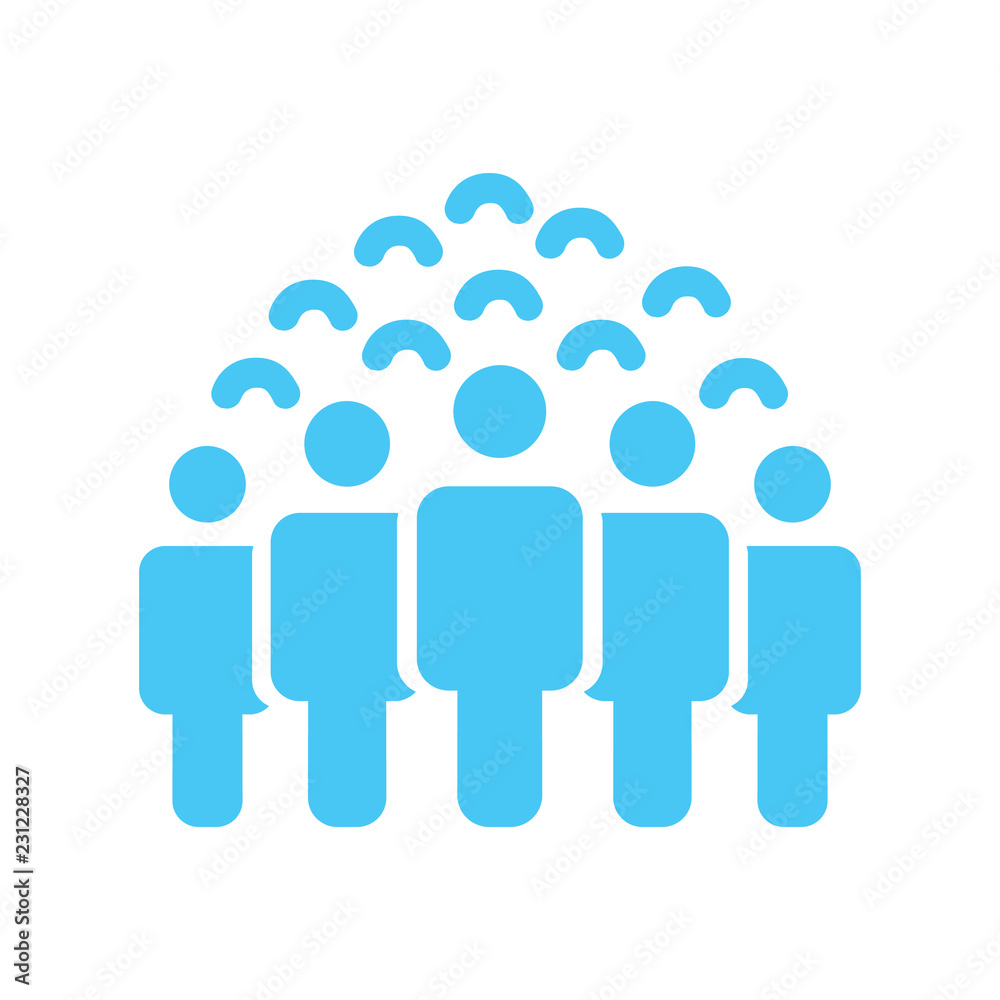 Illustration of crowd of people icon silhouettes vector. Social icon. Flat style design. User group network. Corporate team group. Business team work activity. vector illustration. Illustration of crowd of people icon silhouettes vector. Social icon. Flat style design. User group network. Corporate team group. Business team work activity. vector illustration.