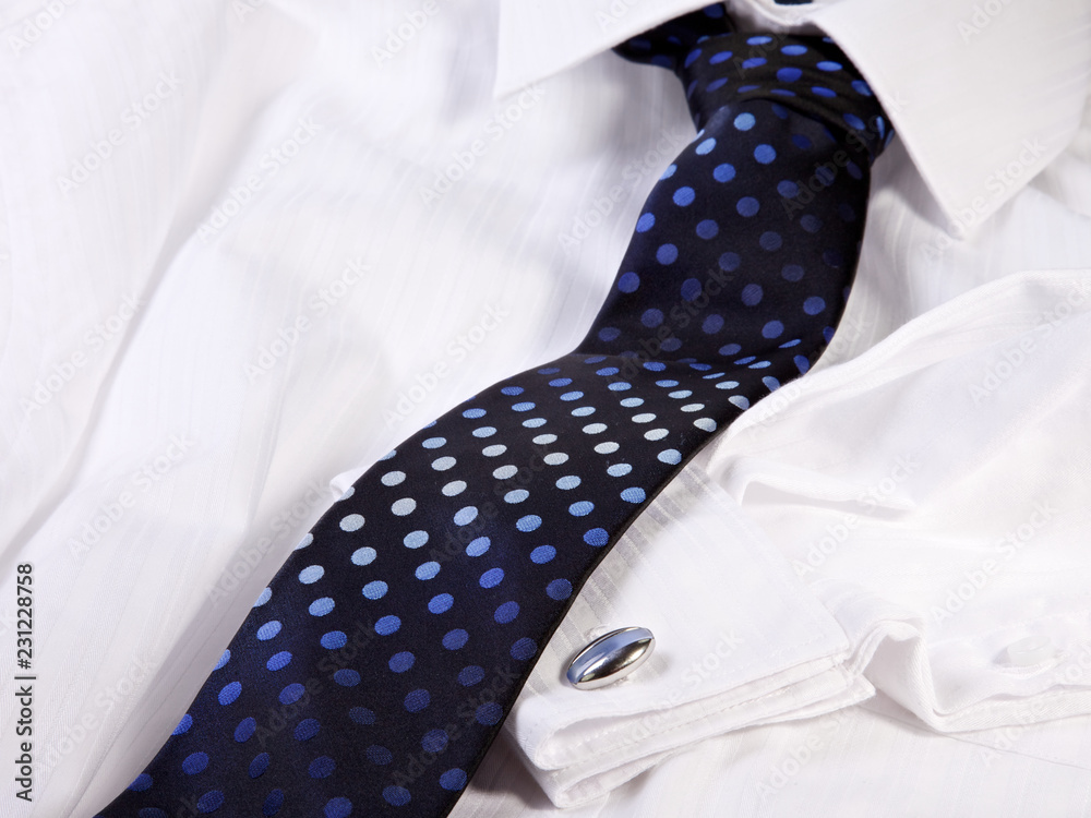 Business tie and shirt
