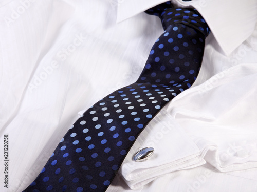 Business tie and shirt