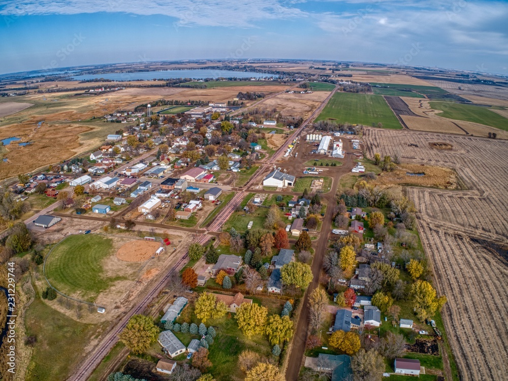 Chester is a Small Town in Eastern South Dakota Stock Photo Adobe Stock