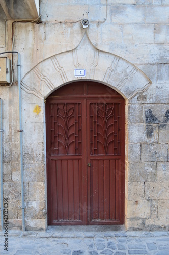 old iron door in urfa