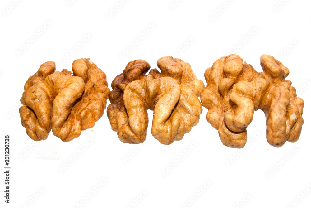 nut isolated on white background nut isolated on white background