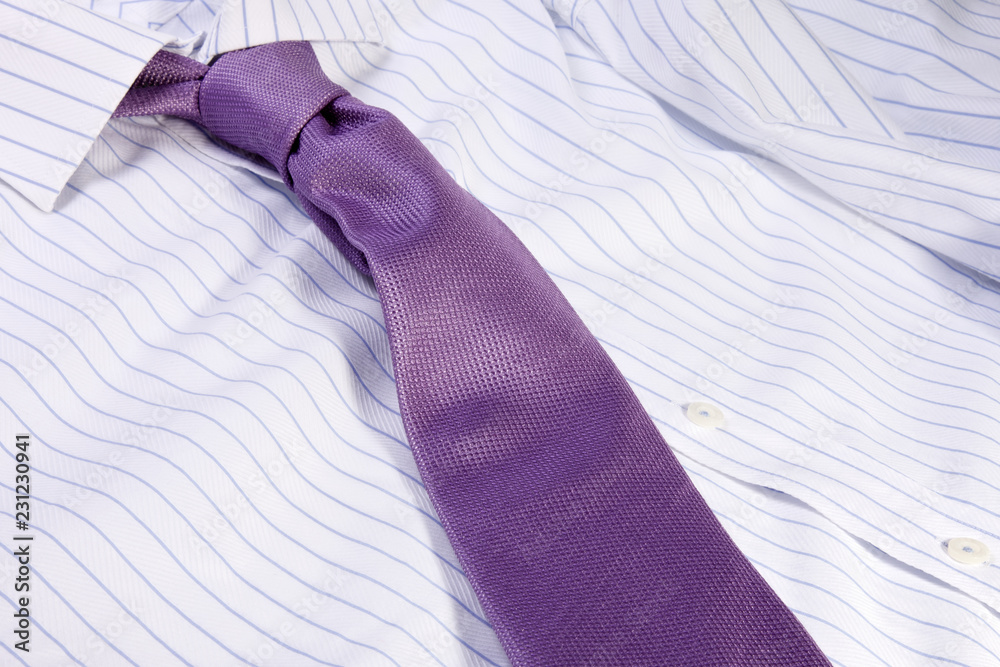 Purple Business Tie