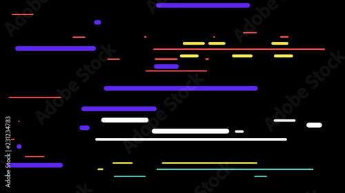 Sliding Lines Overlays