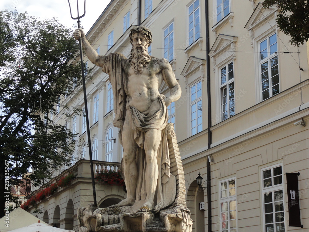 Fototapeta premium God of the sea Neptun