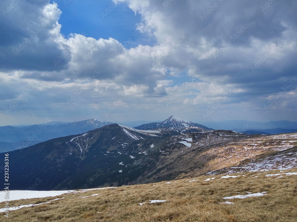 the mountains of Ukraine