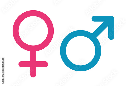 Women and Men Symbol. Male Sign. Vector Icon.