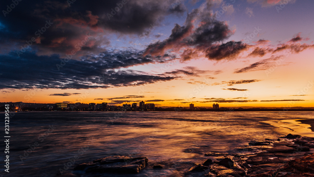 Twin Waters Dusk Twin Waters Dusk