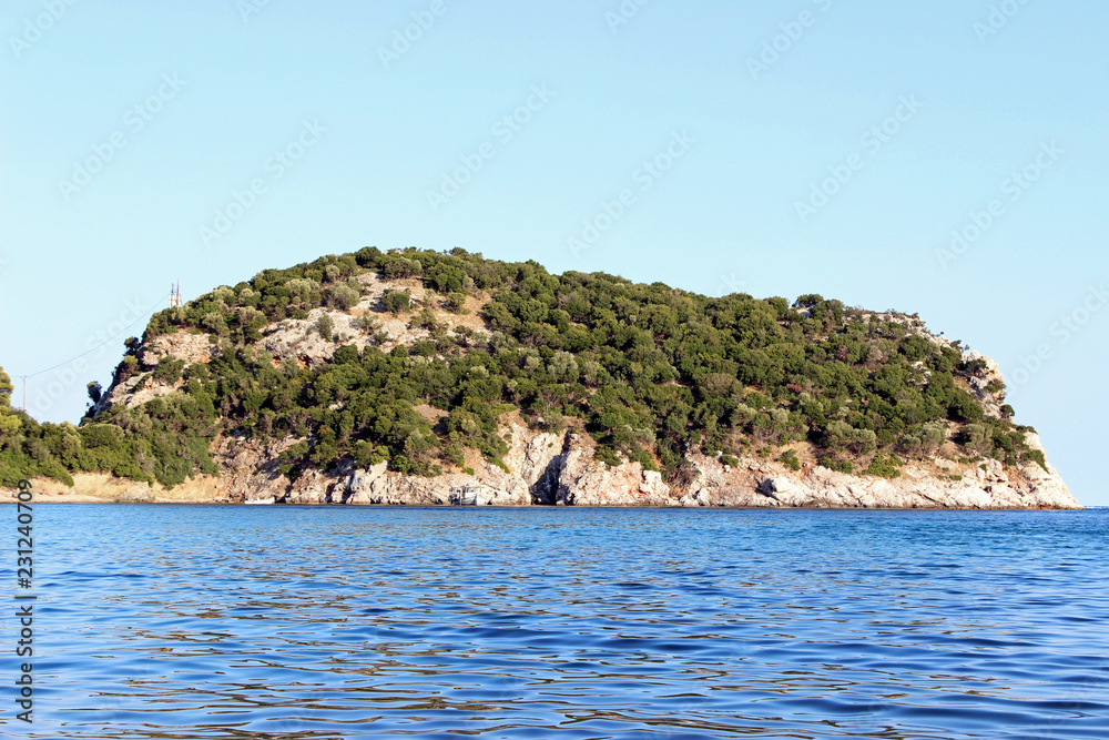 Stafylos peninsula skopelos island greece