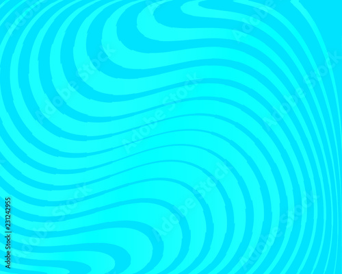 Abstract pattern. Texture with wavy, curves lines. Optical art background. Vector illustration  